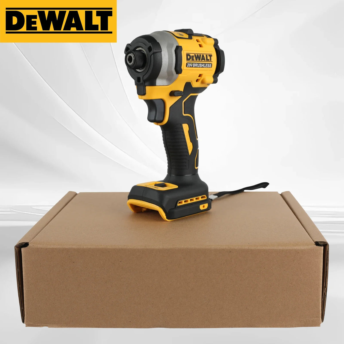 DEWALT DCF850B 20V MAX ATOMIC Brushless Impact Driver 1825in-lbs 3250RPM 1/4" Hex 3-Speed Bare Tool