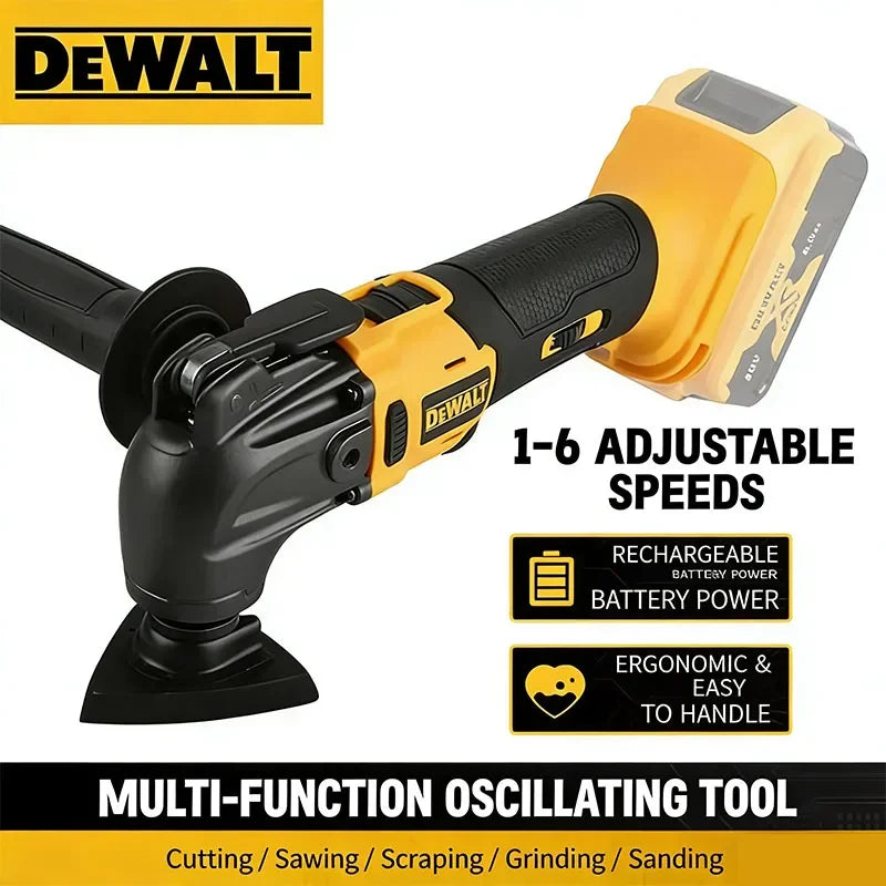 DEWALT Quick Release Oscillating Tool XJJ01B 20000RPM Brushless Cordless Vibration Powerl Tool Electric Trimmer Saw