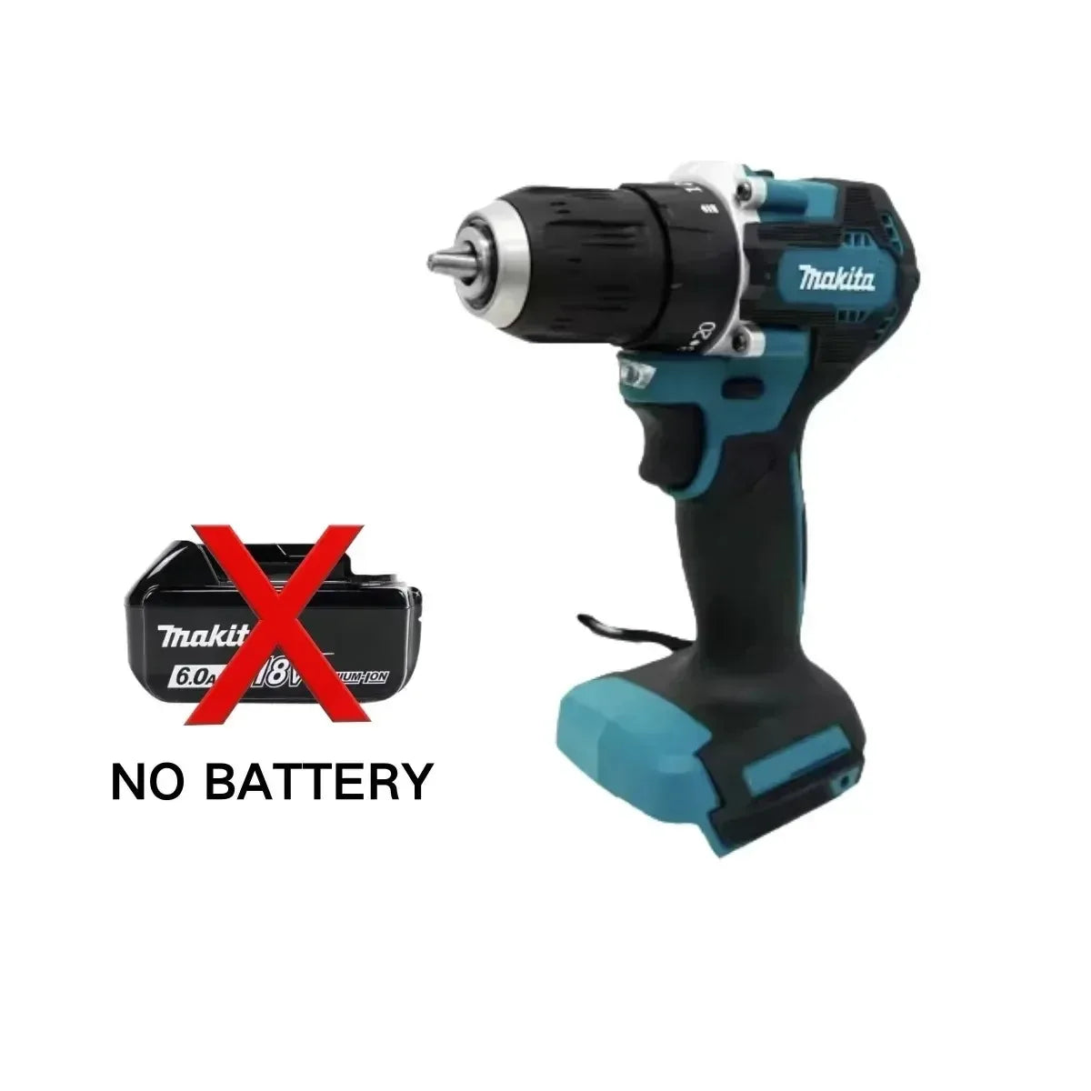 Makita DDF487 18V Brushless Cordless Drill Driver 0.3-10mm Chuck For Installing Drywall Anchors For Wall Shelves In Living Room