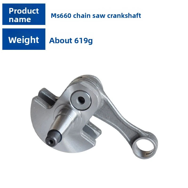 Crankshaft Connecting Rod Assembly With Oil Seal For STIHL MS660 066 Gas Chainsaw Engine Replacement Spare Parts