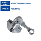 Crankshaft Connecting Rod Assembly With Oil Seal For STIHL MS660 066 Gas Chainsaw Engine Replacement Spare Parts