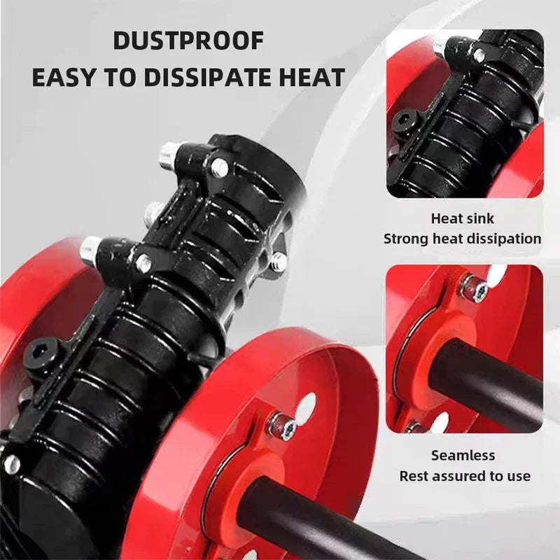 High Efficiency Tiller Wheel Weeding Wheel Deep Trenching Wheel Garden Tiller Accessory Cultivator Blade Soil Tool
