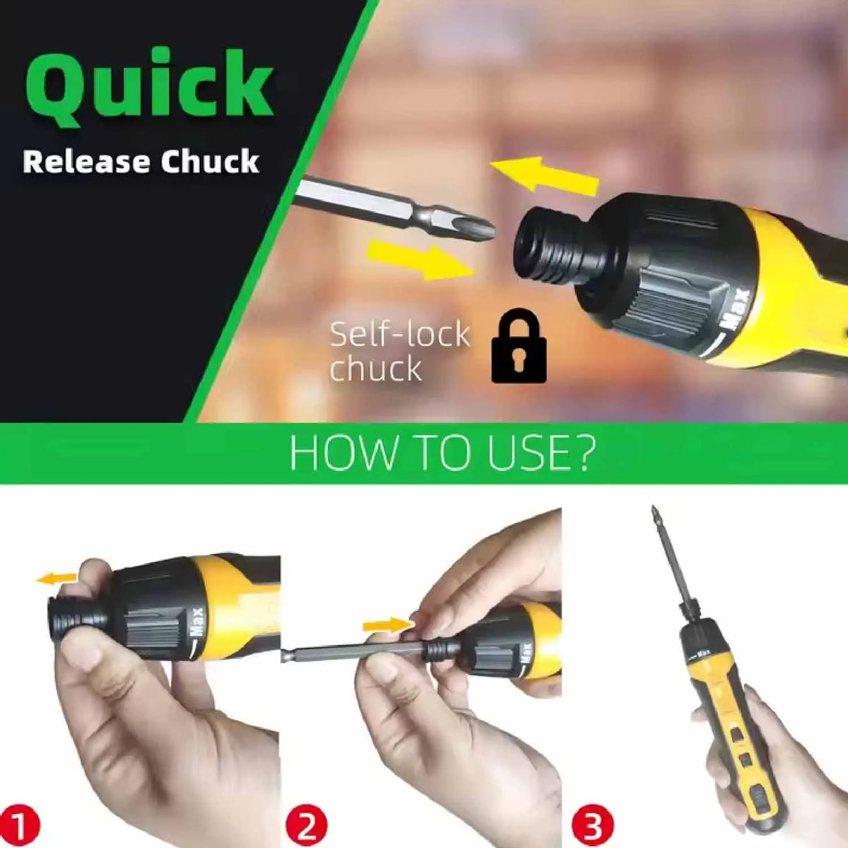 2000mAh 3.7V Cordless Screwdriver 6-Speed Torque Screwdriver, Portable Electric Screwdriver, Hand Tools, Torque Screwdriver Set