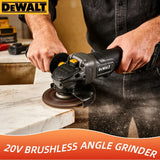 DEWALT DCG406 Brushless 125mm Flat Head Angle Grinder, Cordless Lithium Cutting Power Tool, Bare Tool Only
