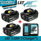 2026 Original Makita 18V LXT Lithium Battery 9.0Ah/6.0Ah/5.0Ah for BL1890 BL1860B BL1850 & DDF487