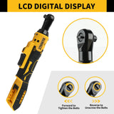 Dewalt Ratchet Right Angle Wrench LED Cordless Driver Variable Speed Power Wrench Power Tools DCF512/DCF513