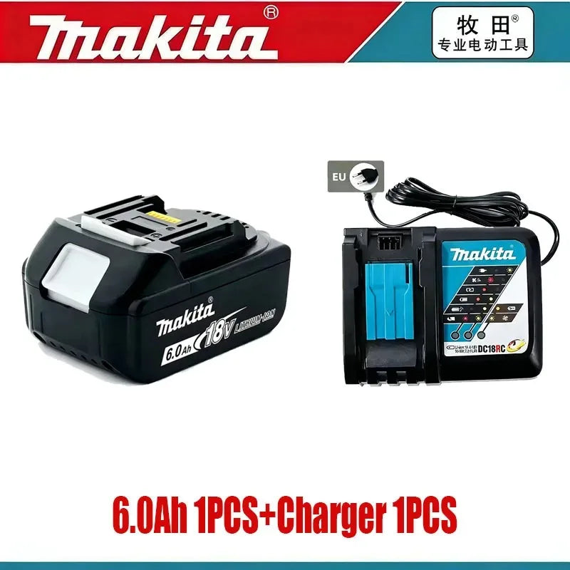 NEW Original Makita 18v 6Ah for Makita 18V Battery BL1830B BL1850B BL1850 BL1840 BL1860 BL1815 Replacement Lithium Battery