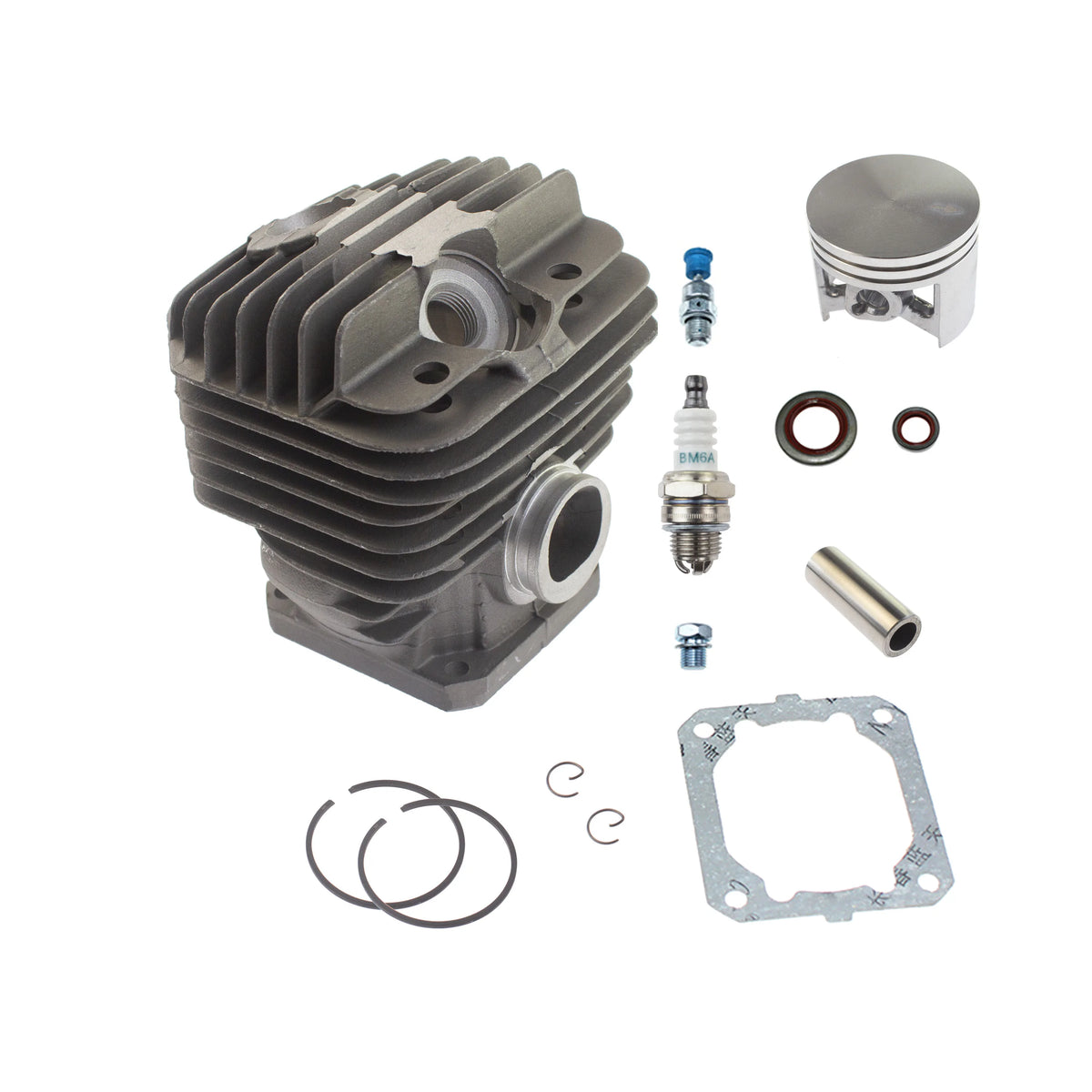 Cylinder Piston Kit 50mm With 10mm Pin 1128 020 1227 Fit For Stihl Chainsaw MS440 044 044R