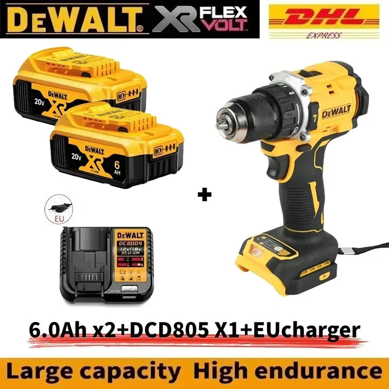Original DeWalt 20V battery DCB200 replaceable DCB205 DCB206 DCB606 DCB609 DCB202 DCB203 DCD805 DeWALT Battery 20V Power Tool