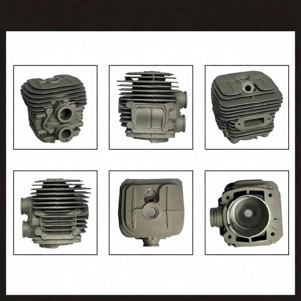 Engine Cylinder Assembly For Stihl TS410 TS420 Concrete Saw Repair 50mm Piston Kit Replacement Parts Maintenance Tool