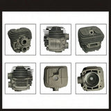 Engine Cylinder Assembly For Stihl TS410 TS420 Concrete Saw Repair 50mm Piston Kit Replacement Parts Maintenance Tool