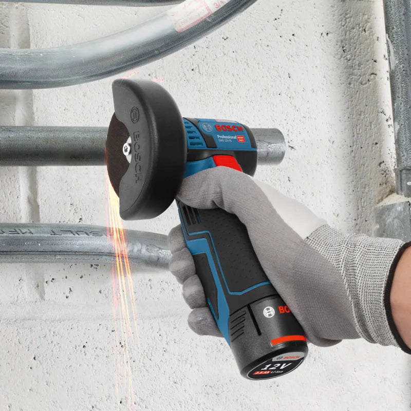 Bosch GWS 12V-76 Professional 12V Cordless Angle Grinder Rechargeable Portable Angle Grinder Handle Cutting Machine Power Tools