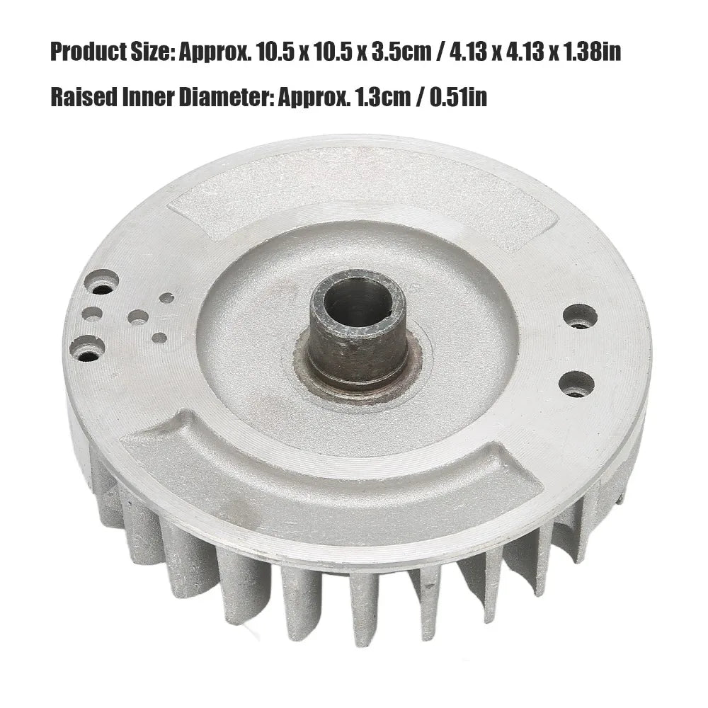 Aluminium Alloy Chain Saw Flywheel Compact Grey Replacement Flywheel Easy to Install for STIHL Ms380 Ms381 038