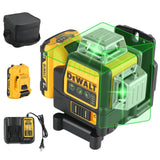 2026 DEWALT DW089LG 12 Lines Laser Level 360 Self-Leveling Laser Level Horizontal and Vertical 12V Battery Tool Cross Line
