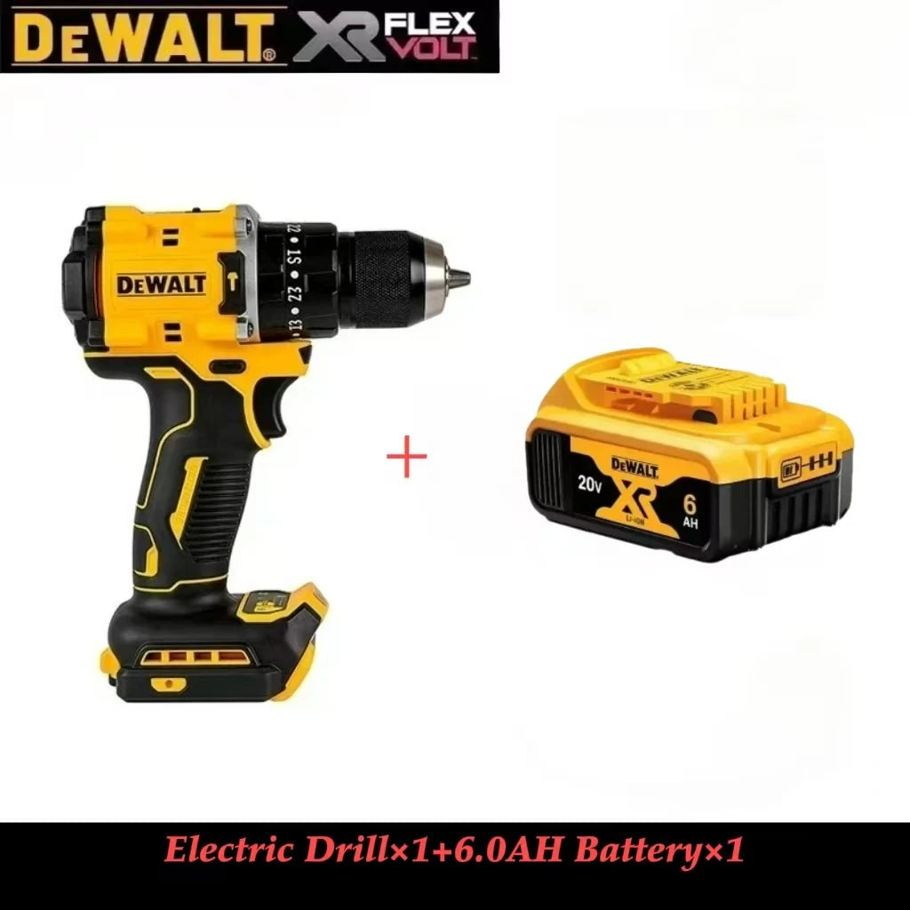DEWALT DCD805 20V Brushless Cordless Impact Drill Combo Kit Electric Screwdriver Hand Drill With Lithium Battery Full Set