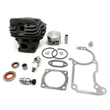 44.7mm Cylinder Piston Set For Stihl 026 MS260 MS 260 Sealing Set And Plugs Cylinder Exhaust Gasket Kit Garden Tool Parts