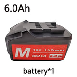 Brand New 18V 9000mAh Li-ion Rechargeable Battery lpega For Replacing Batteries Of Cordless Electric Tools BSZ18,with Charger