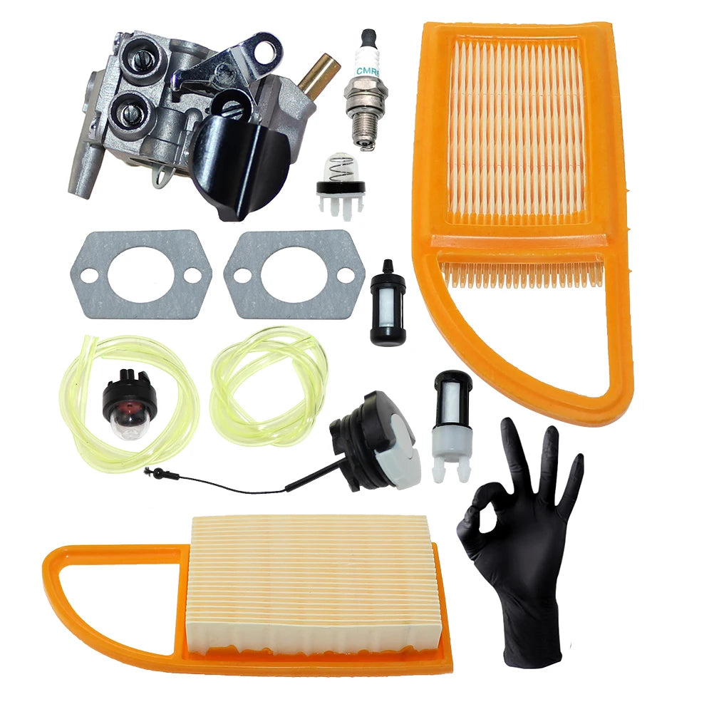 Carburetor & Air Filter Kit For Stihl BR500 BR500Z BR550 BR550Z BR600 BR600Z BR700 C1Q-S183,C1Q-S184,C1Q-S185,4282 120 0613