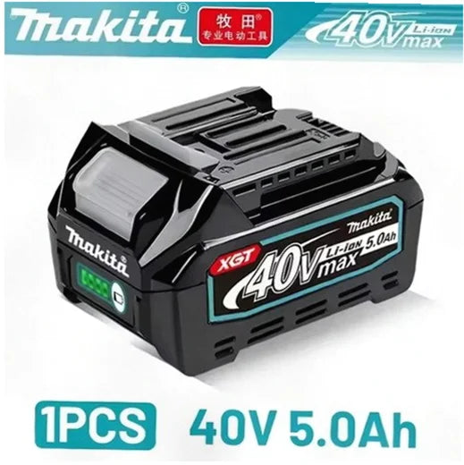 Makita XGT 40V Replacement Lithium‑Ion Battery 5.0Ah 21700 Cell Rechargeable Fit BL4020 BL4025 BL4050 BL4080 Cordless Tools
