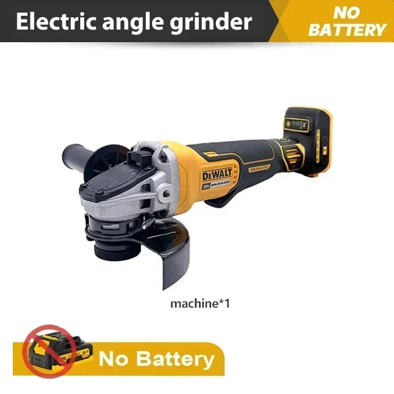 Dewalt DCG406 Cordless Brushless Angle Grinder 125MM 9000RPM Cutting Polishing Machine Compatible With 20V Batteries