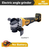 Dewalt DCG406 Cordless Brushless Angle Grinder 125MM 9000RPM Cutting Polishing Machine Compatible With 20V Batteries