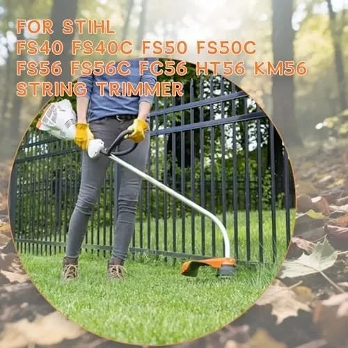 Reverse Pull Starter for Stihl FS40 FS50 FS56 FS40C FS50C Trimmer - Durable Replacement Parts 4144 190 4004