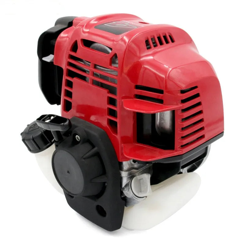 New Powerful Brush Cutter Grass Strimmer 6in1 with FKGX50 4 Stroke Petrol Engine Multi Brush Strimmer Hedge Trimmer Tree Cutting