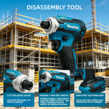 Makita DTD171 Original Cordless Brushless Impact Driver 18V, Multipurpose Electric Driver Power Tool, Tool Only