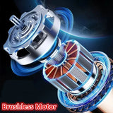 Fit For Milwaukee 18V Battery 1300NM Large Torque Cordless Wrench Brushless Electric Impact Wrench Repair Power Tools Car Truck