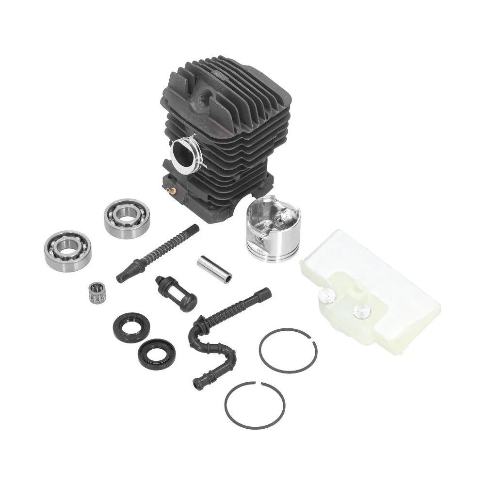 Grey Cylinder Piston Kit Metal Easy to Install Piston Kit With Gasket Compact for STIHL 029 039 MS 290 310 390