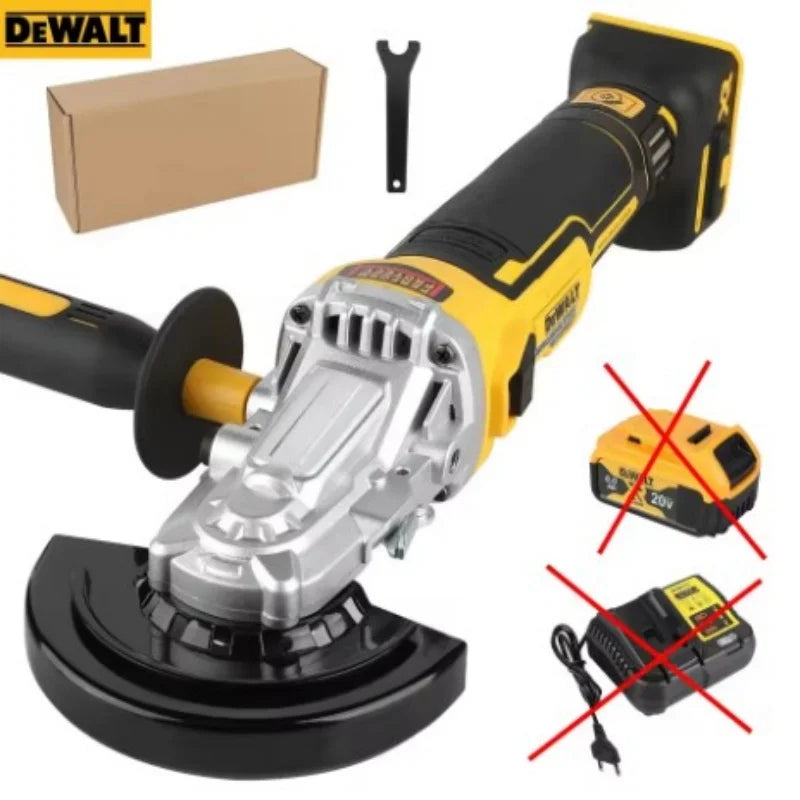 DEWALT DCG405FN 20V Max Cordless Brushless Angle Grinder 125mm Wheel for Metal Stone Cutting Surface Grinding Polishing