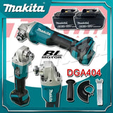 Makita DGA404 125mm/100mm Brushless Lithium Electric Angle Grinder Rechargeable Cutting Machine High Power Polishing Machine