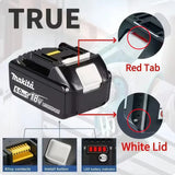 Genuine 6AH Makita BL1860 6ah Battery Power Tools Li-ion Replacement LXT BL1850 BL1840 for 18V Screwdriver with BMS 18v Battery