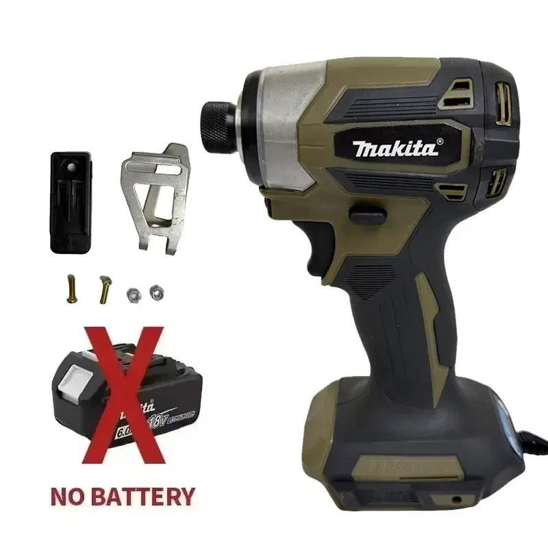 Makita DTD173 18V LXT Cordless Brushless Impact Driver 180 N M T-Mode Electric Drill Rechargeable Power Tools for Wood Bolt