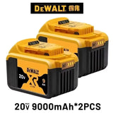 Original DEWALT 20V/60V Battery DCB606 DCB609 DCB182 DCB205 DCB206 DCB209 Power Tool Dewalt 18V Battery 6AH 9AH Battery.