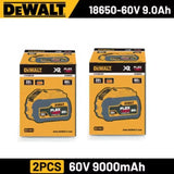 6Ah 9Ah DeWALT 100% Original Battery 20V/60V MAX FlexVolt for DCB606 DCB205 DCB206 DCB209 DCB182 Power Tool with Battery