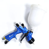 DeVIDISS HVLP NGT Pro TE20 Lite Spray Gun Kit Professional 1.3mm Nozzle Car Paint Application Comfortable for All Car Paints