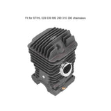 Grey Cylinder Piston Kit Compact Easy to Install Piston Kit With Gasket Metal for STIHL 029 039 MS 290 310 390