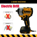 Dewalt DCF921 Cordless Electric Brushless Impact Wrench High Torque LED Light Lightweight Professional Power Tool