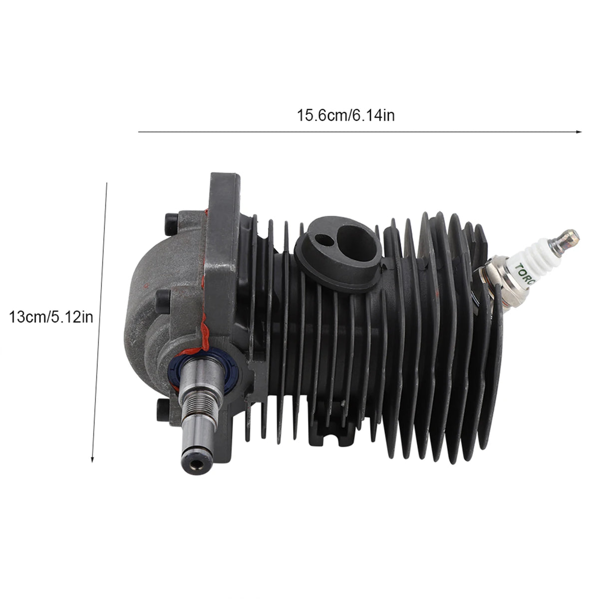 Cylinder Piston Crankshaft Engine Motor 38MM Cylinder Piston Crankshaft for MS170 MS180 018 Chainsaw Engine Motor Cylinder