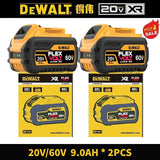 100% Original DeWALT 20V/60V 9.0Ah Power Tool Battery DCB206 DCB205 DCB200 DCF887 DCG405 DCD791 DCF922 DCF850 DCD805 Tool Batter