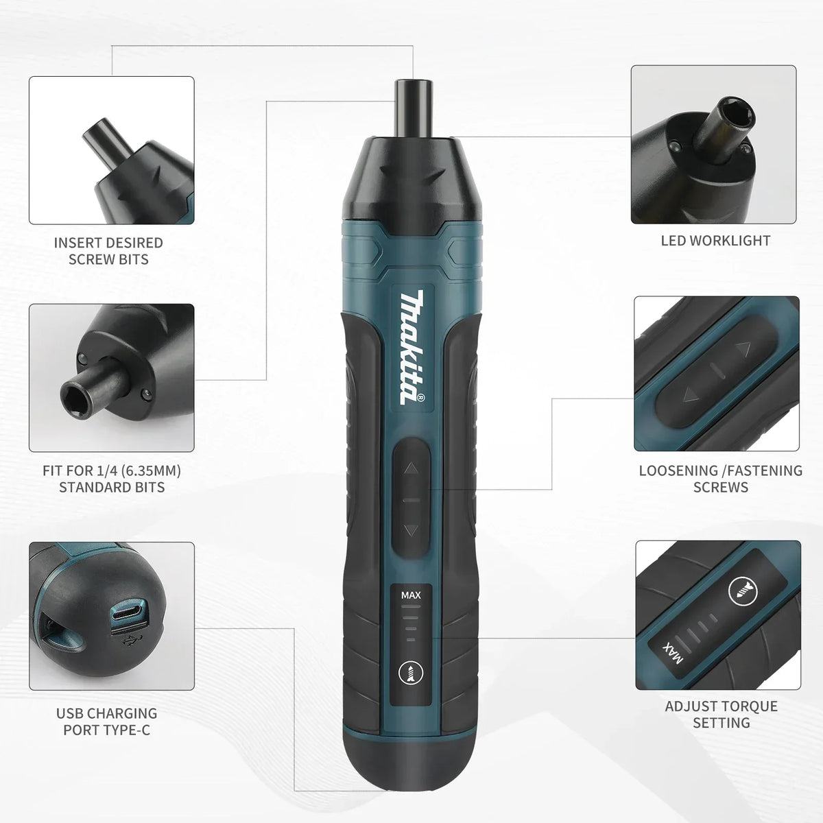 Makita HT422 Cordless Electric Screwdriver: The All - in - One Tool for Effortless Screw Installation and Removal