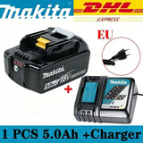 2026 Original Makita 18V LXT Lithium Battery 9.0Ah/6.0Ah/5.0Ah for BL1890 BL1860B BL1850 & DDF487