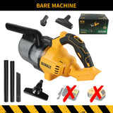 DEWALT DCV501 18V Handheld Wet Dry Vacuum Cleaner Cordless Design LED Light 0.7L Tank Multi Nozzles Car HomeWorkshop Power tools