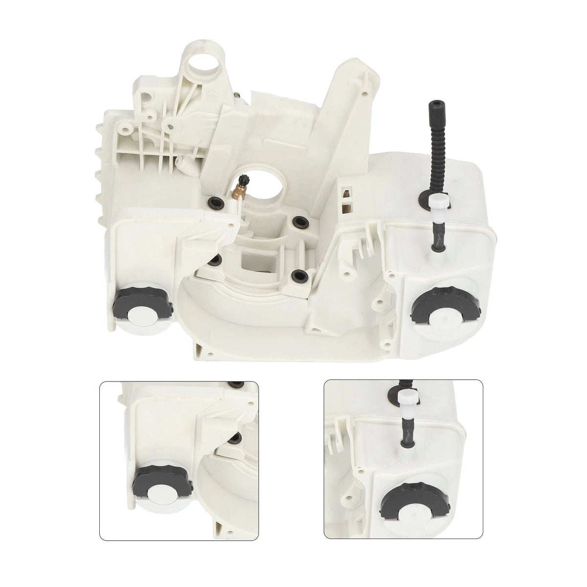 Chainsaw Oil Fuel Tank ABS Corrosion Resistance Oil Fuel Case for STIHL MS210 MS230 MS250 021 023 025