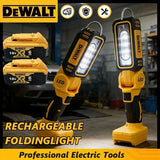 DEWALT 18V Lithium Battery 90 Degree Multifunctional Folding Work Light Portable Camping Light Emergency Flashlight Car Service