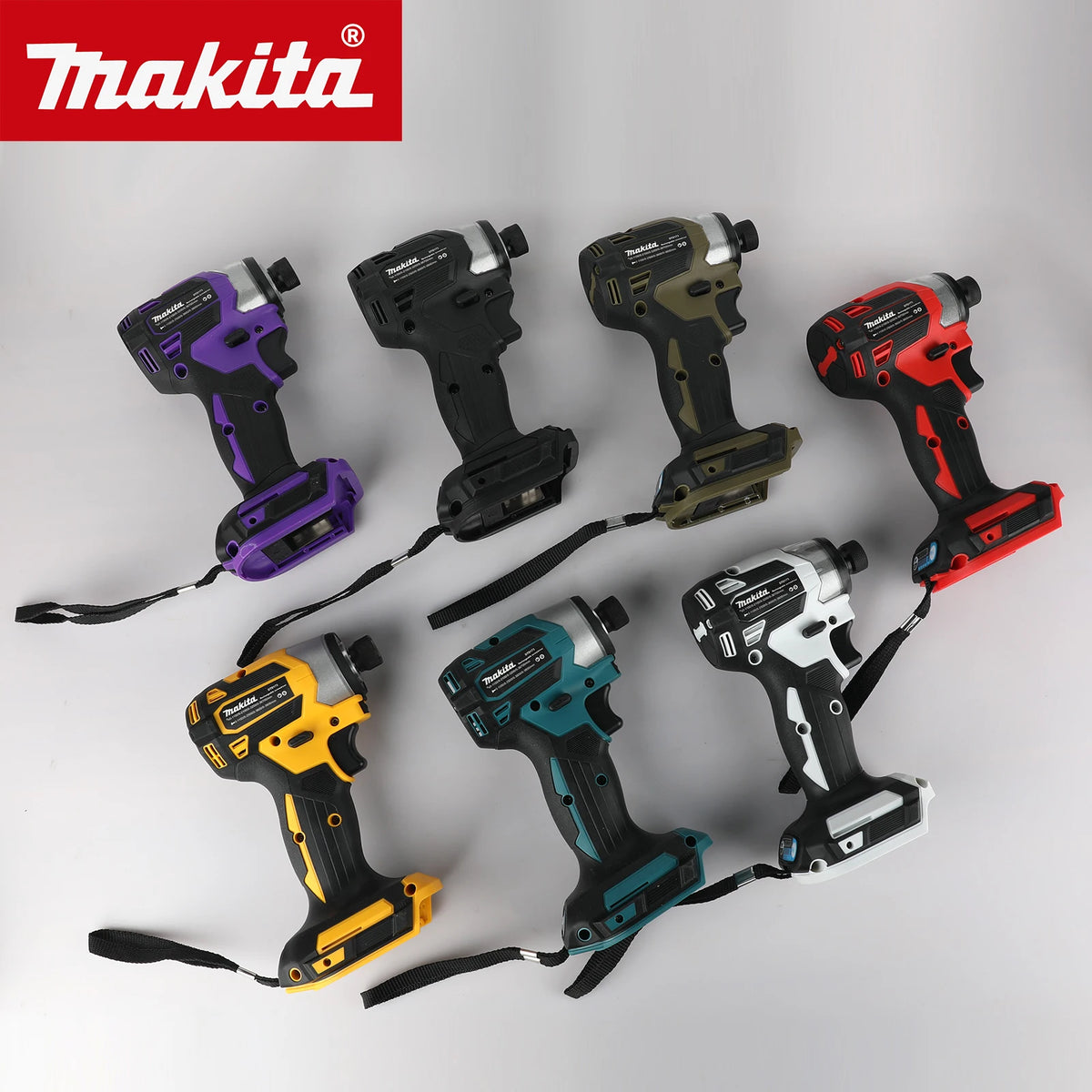 Makita Lithium Screwdriver New Dtd173 Impact Screwdriver Set Household Electric Screwdriver Electric Hand Drill(with battery)