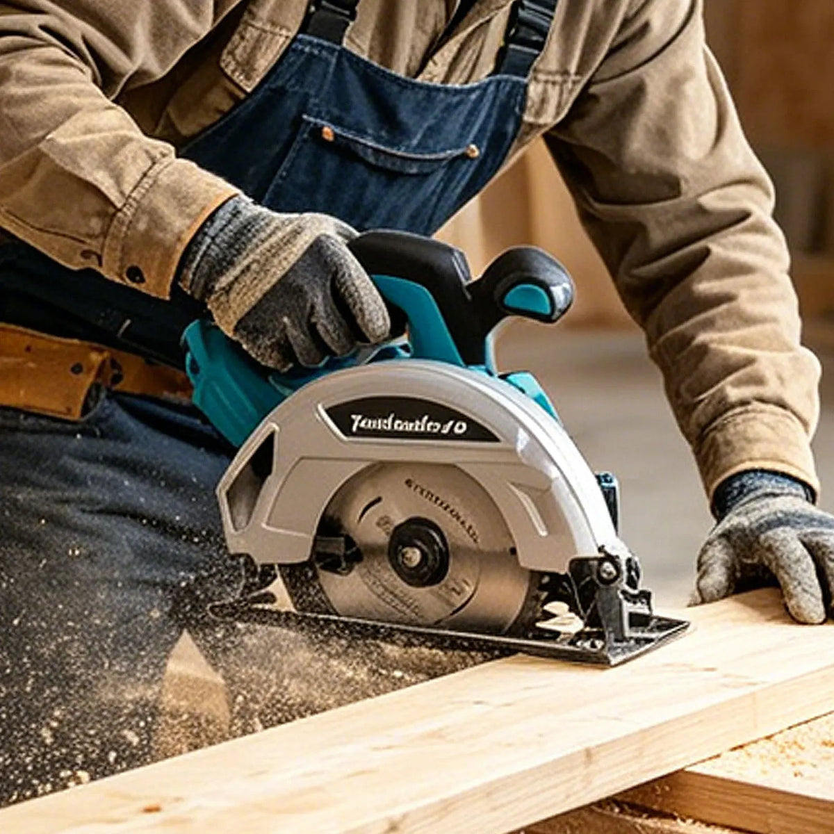 2026 New 4000W Brushless Circular Saw 185mm 11000RPM 0-45° Bevel Cutting Compatible with Makita 18V Battery Pin for Wood Tile