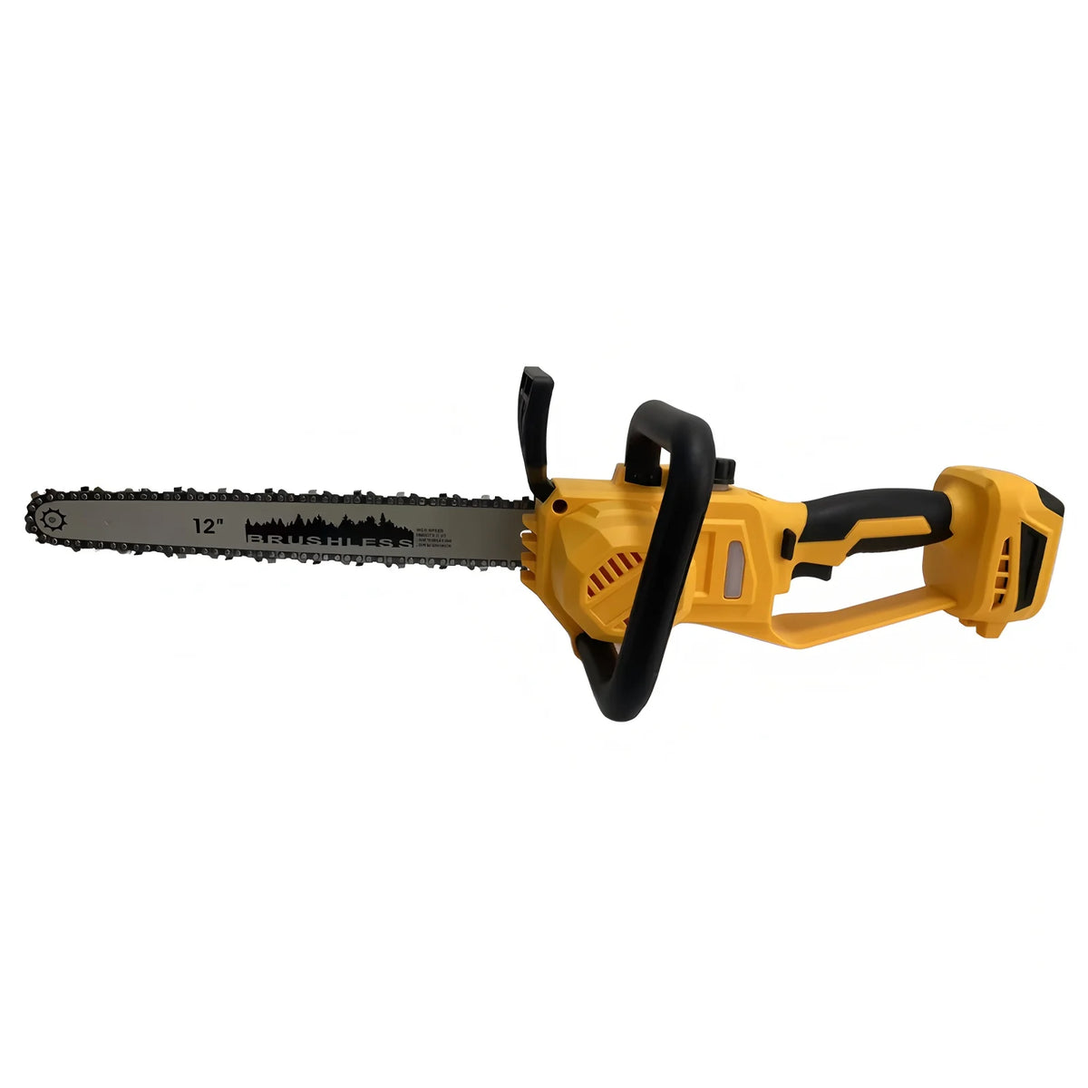 For DeWALT 20V Battery 12 Inch Brushless Chain Saw Auto Oiler High-power Cordless Electric Chainsaw Wood Cutting Power Tools