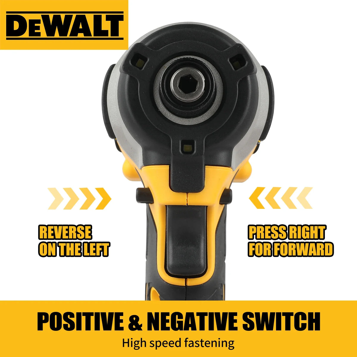 DeWalt DCF850 Brushless 20V Lithium-ion Screwdriver, Drill, and Car Repair Power Tool （no battery）